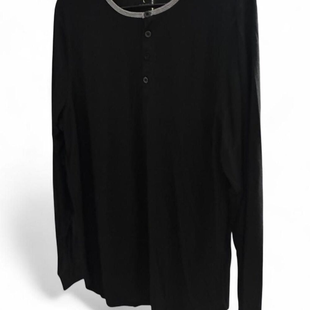 Unsimply Stitched Black Men’s Large Long Sleeve Shirt